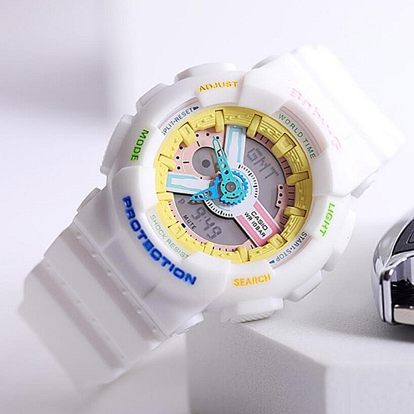 Casio Baby G Women's International Vanilla Rainbow Series G-Shock - Picture 4 of 15